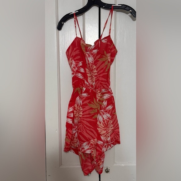 Roxy On Way Love Romper Hibiscus Seaside Tropics - Picture 4 of 7